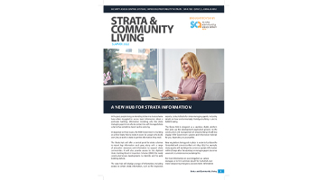 SCA Industry News – Strata & Community Living